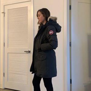 Canada Goose Trillium Graphite Coat XS